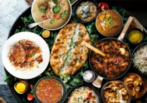 Image of north Indian platter