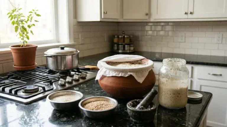 Image of rice fermentation