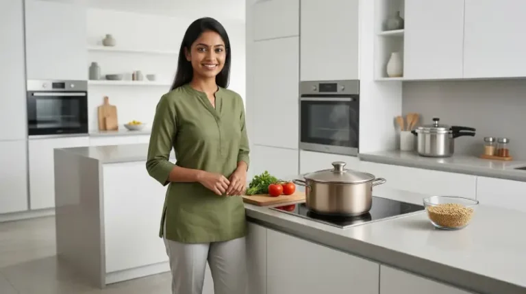 Image of a modern minimalist kitchen